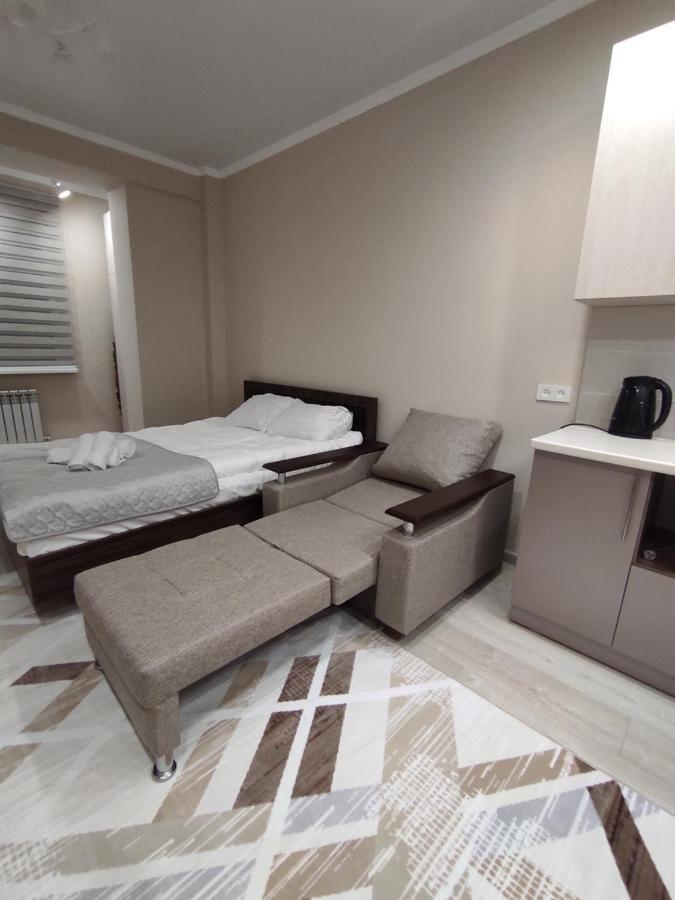 Апартаменти Уютная квартира-студия ЖК Lotus Terrace Алмати Екстер'єр фото